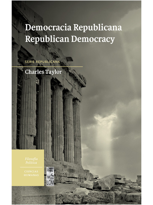 Title details for Democracia Republicana / Republican Democracy by Charles Taylor - Available